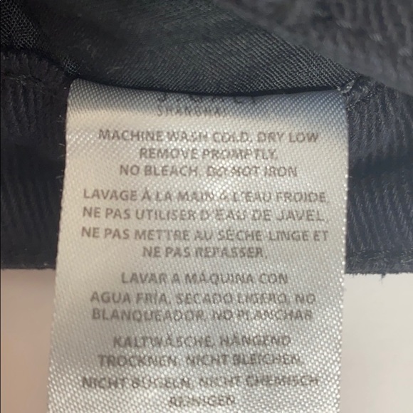 J. Galt Black Jean Skirt with 5 Button Closure - Picture 5 of 8